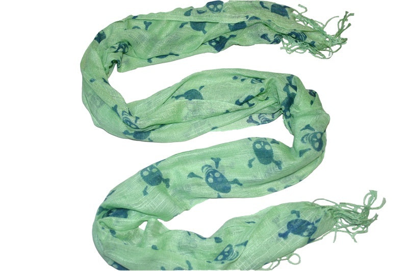 Scarves With Skulls (Various Colours) Scarf