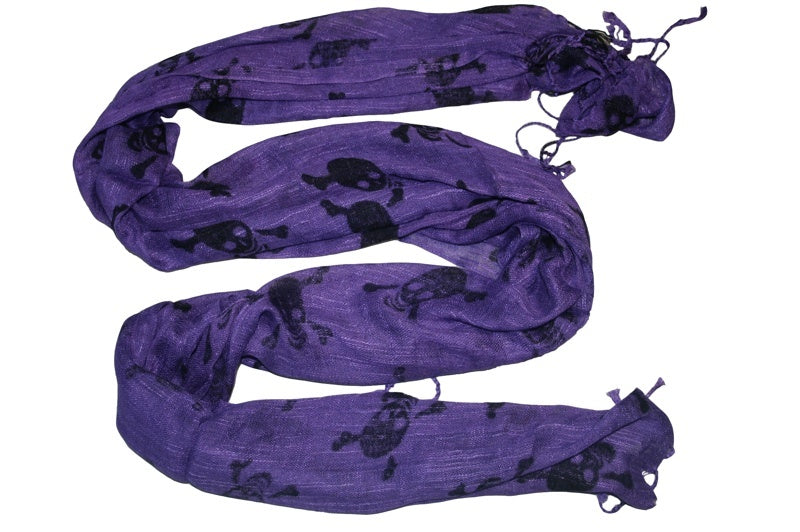 Scarves With Skulls (Various Colours) Scarf